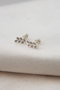 Heliophilia Silver Pendientes de Plata de Ley 925